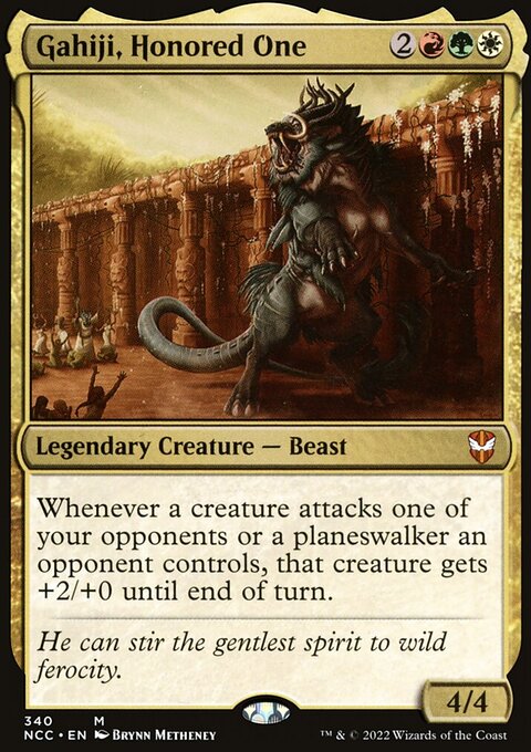 Gahiji, Honored One [Streets of New Capenna Commander]