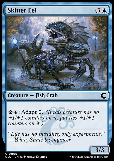 Skitter Eel [Ravnica: Clue Edition]