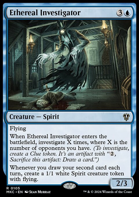 Ethereal Investigator [Murders at Karlov Manor Commander]