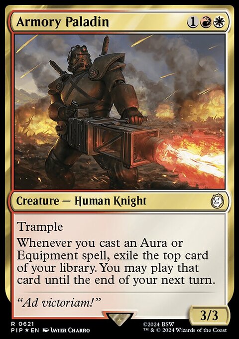 Armory Paladin (Surge Foil) [Fallout]