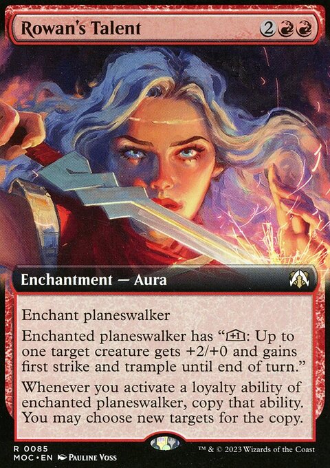 Rowan's Talent (Extended Art) [March of the Machine Commander]