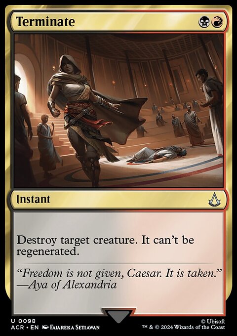 Terminate [Assassin's Creed]