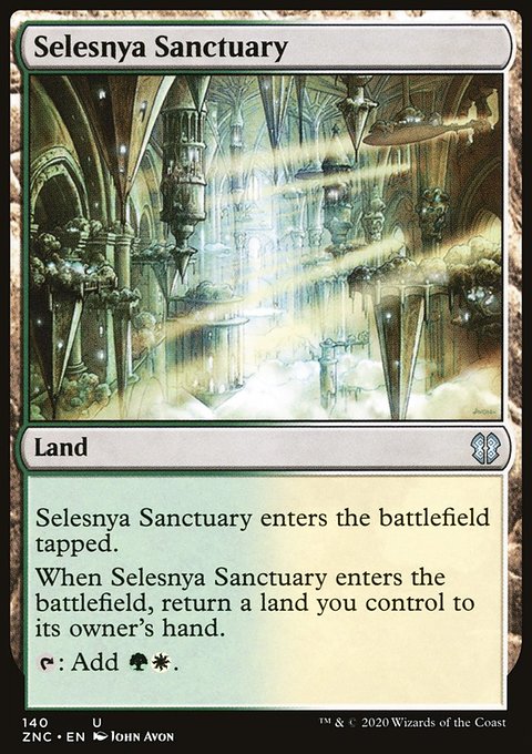 Selesnya Sanctuary [Zendikar Rising Commander]