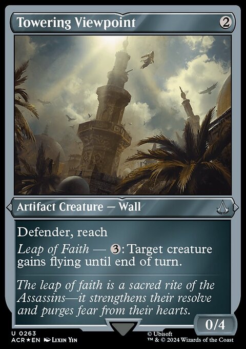 Towering Viewpoint (Foil Etched) [Assassin's Creed]