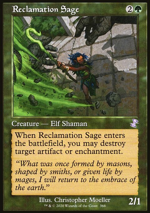 Reclamation Sage (Timeshifted) [Time Spiral Remastered]