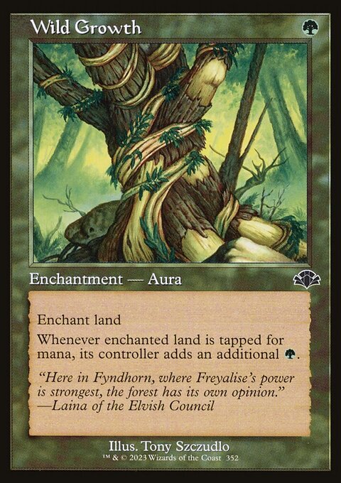 Wild Growth (Retro) [Dominaria Remastered]