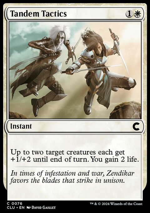 Tandem Tactics [Ravnica: Clue Edition]