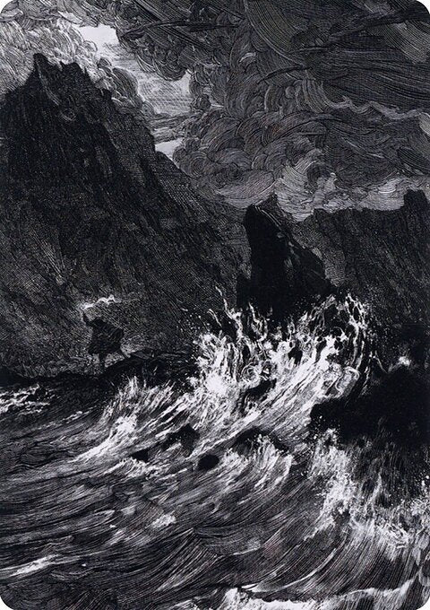 Island Art Card [Innistrad: Midnight Hunt Art Series]