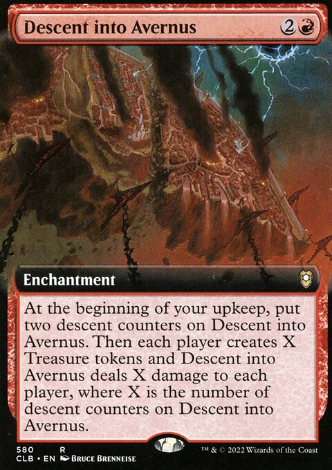Descent into Avernus (Extended Art) [Commander Legends: Battle for Baldur's Gate]