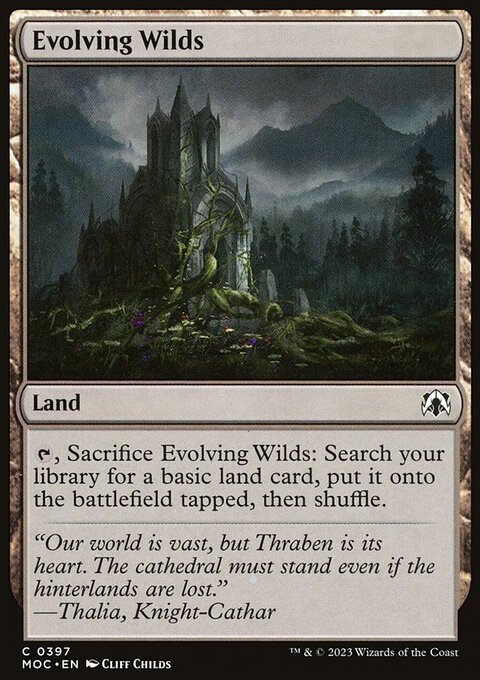Evolving Wilds [March of the Machine Commander]