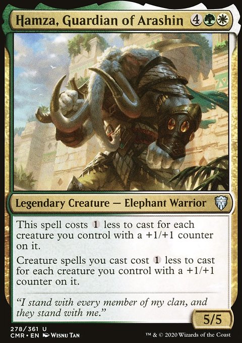 Hamza, Guardian of Arashin [Commander Legends]