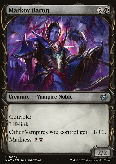 Markov Baron (Showcase) [March of the Machine: The Aftermath]