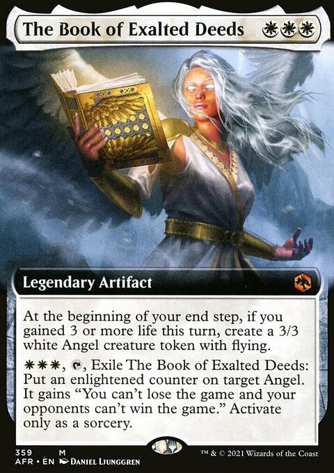 The Book of Exalted Deeds (Extended Art) [Dungeons & Dragons: Adventures in the Forgotten Realms]