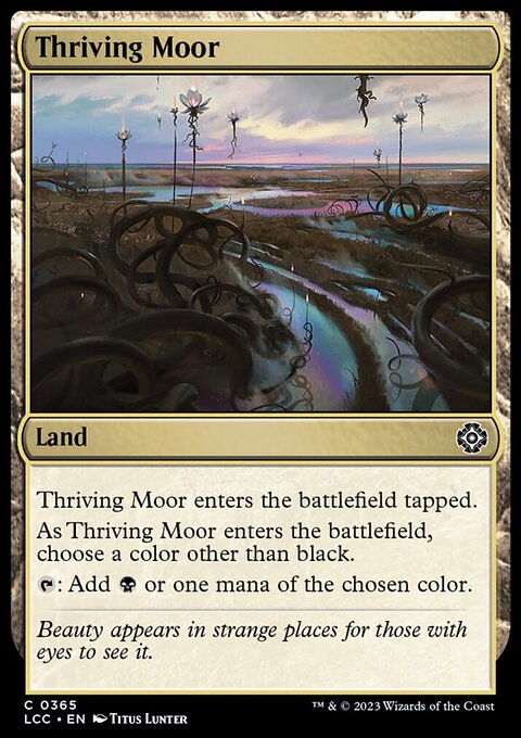 Thriving Moor [The Lost Caverns of Ixalan Commander]