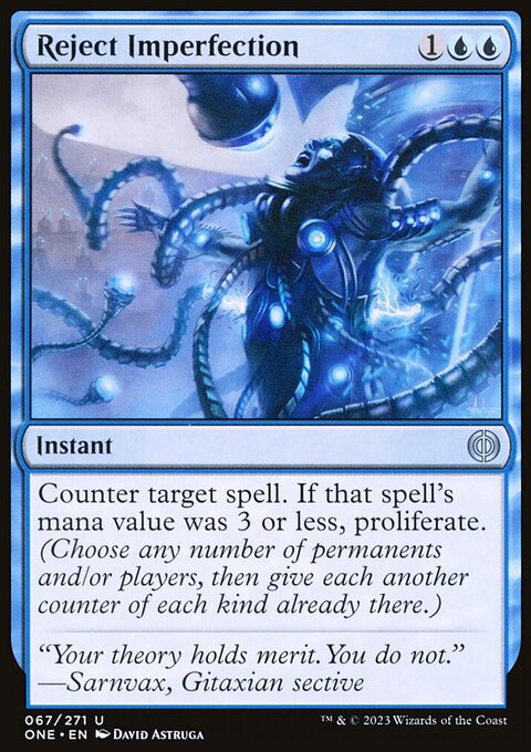 Reject Imperfection [Phyrexia: All Will Be One]