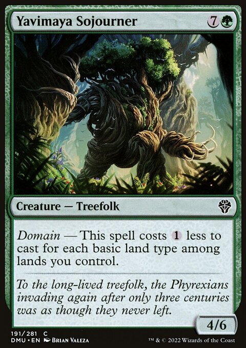 Yavimaya Sojourner [Dominaria United]
