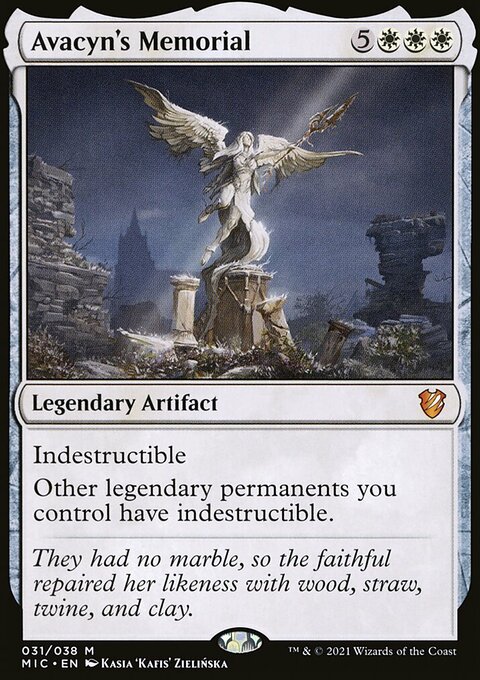 Avacyn's Memorial [Innistrad: Midnight Hunt Commander]