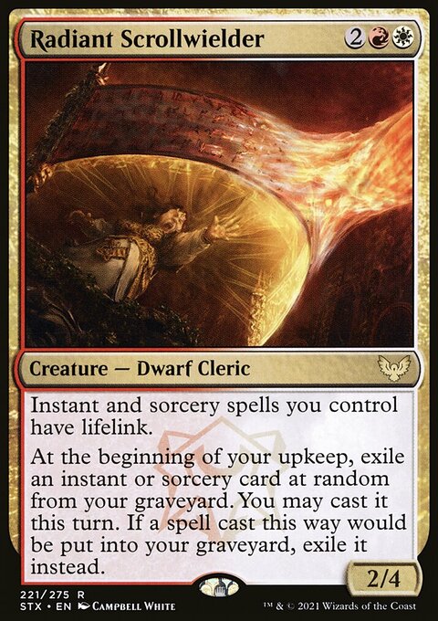 Radiant Scrollwielder [Strixhaven: School of Mages]