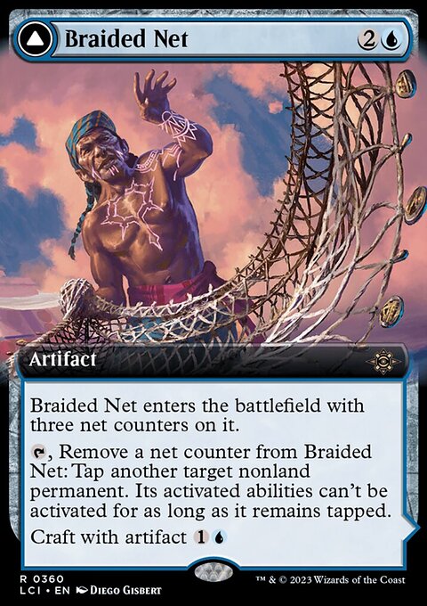 Braided Net // Braided Quipu (Extended Art) [The Lost Caverns of Ixalan]