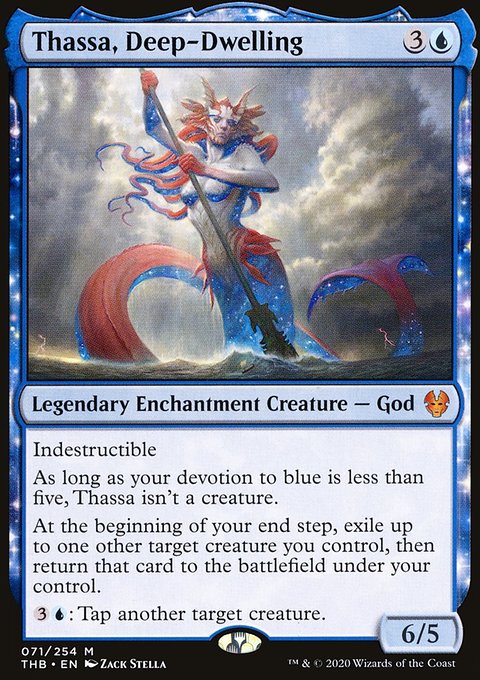 Thassa, Deep-Dwelling (Promo Pack) [Theros Beyond Death Promos]
