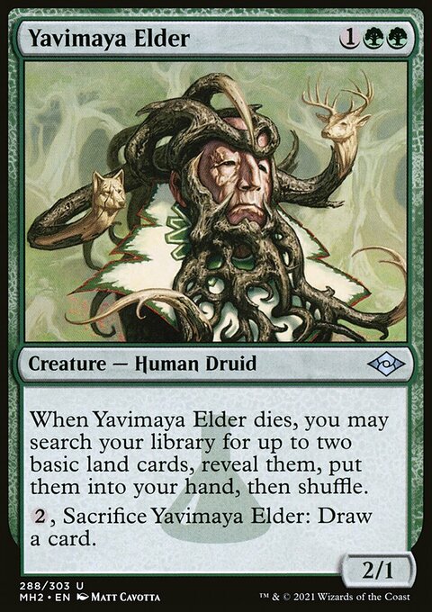 Yavimaya Elder (Foil Etched) [Modern Horizons 2]