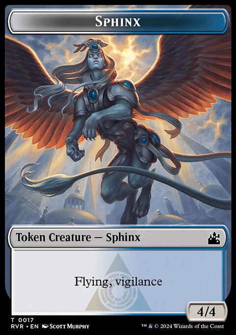 Sphinx Token [Ravnica Remastered Tokens]
