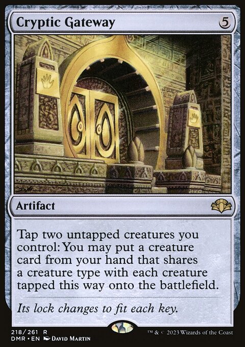 Cryptic Gateway [Dominaria Remastered]