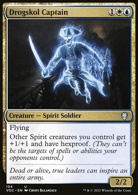 Drogskol Captain [Innistrad: Crimson Vow Commander]
