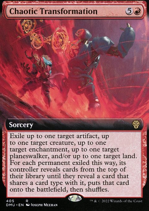 Chaotic Transformation (Extended Art) [Dominaria United]