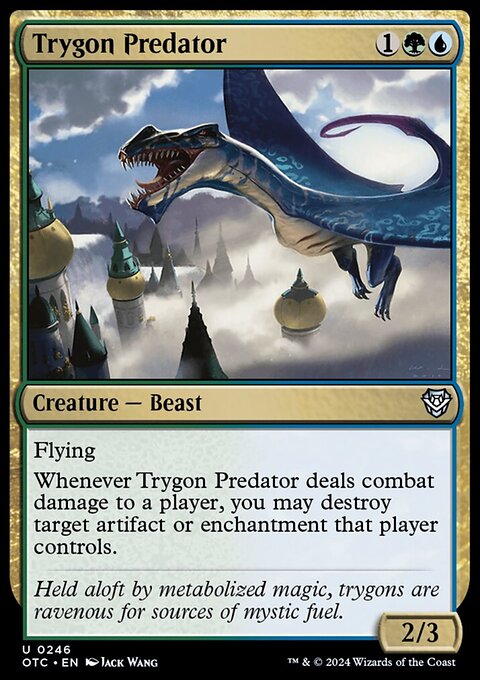 Trygon Predator [Outlaws of Thunder Junction Commander]