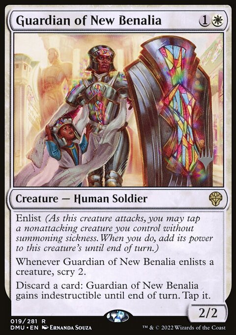Guardian of New Benalia (Promo Pack) [Dominaria United Promos]