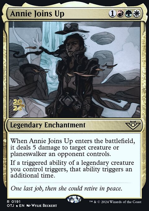 Annie Joins Up [Outlaws of Thunder Junction Prerelease Promos]