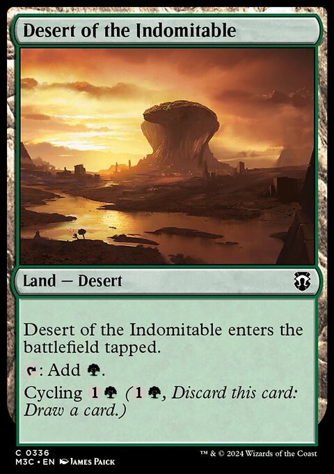 Desert of the Indomitable [Modern Horizons 3 Commander]