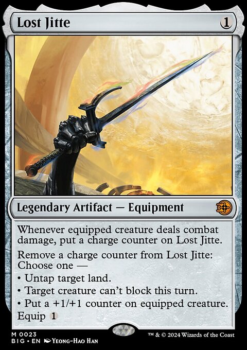 Lost Jitte [Outlaws of Thunder Junction: The Big Score]