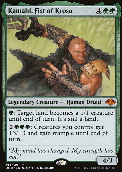 Kamahl, Fist of Krosa [Dominaria Remastered]