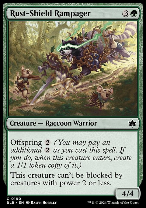 Rust-Shield Rampager [Bloomburrow]