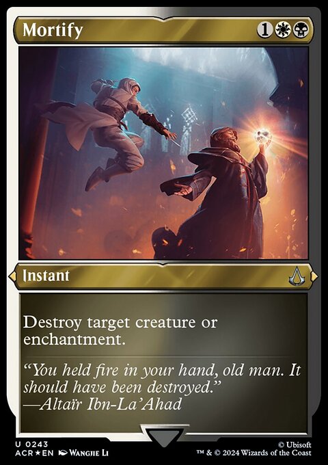 Mortify (Foil Etched) [Assassin's Creed]