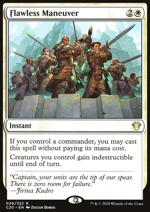 Flawless Maneuver [Commander 2020]