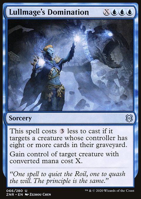 Lullmage's Domination [Zendikar Rising]