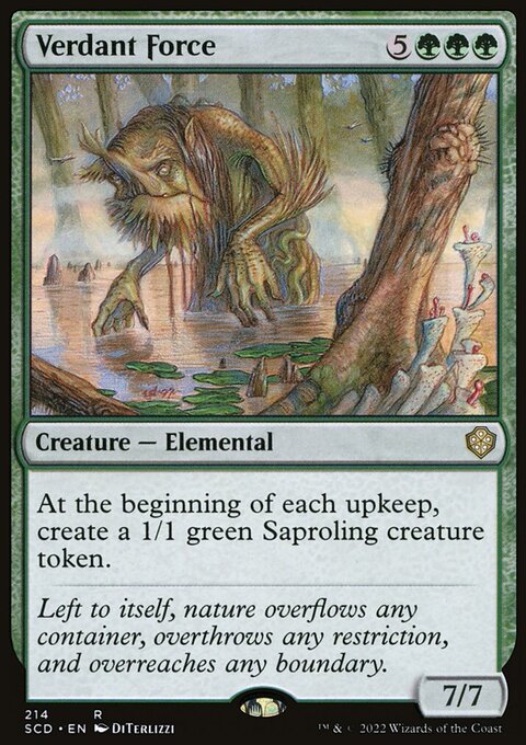 Verdant Force [Starter Commander Decks]