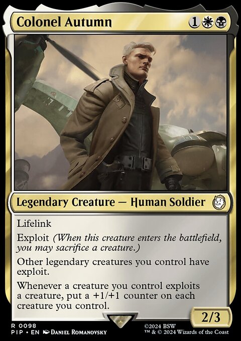 Colonel Autumn [Fallout]