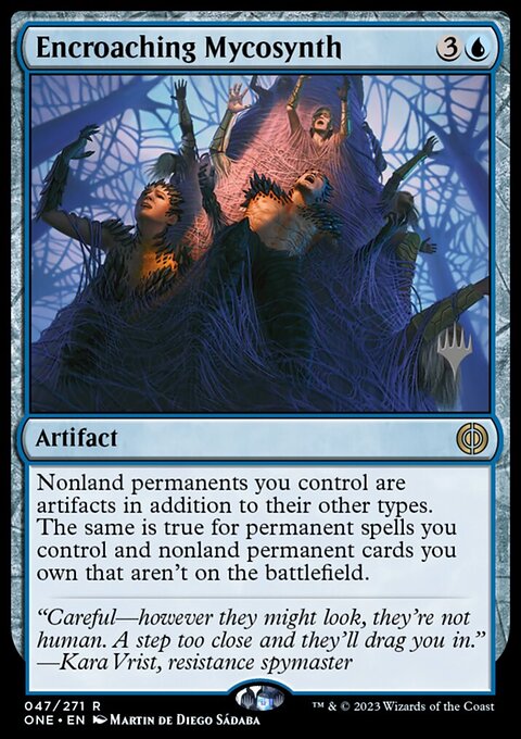 Encroaching Mycosynth [Phyrexia: All Will Be One Prerelease Promos]