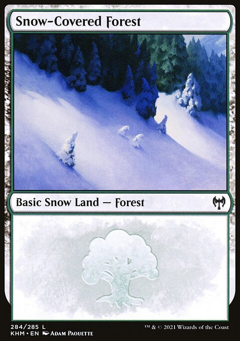 Snow-Covered Forest (284) [Kaldheim]