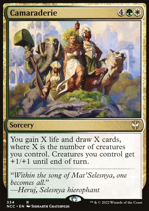 Camaraderie [Streets of New Capenna Commander]