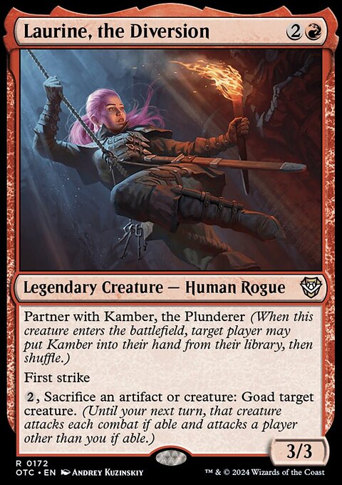 Laurine, the Diversion [Outlaws of Thunder Junction Commander]