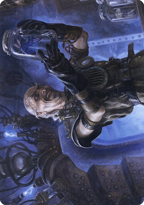 Delver of Secrets Art Card [Innistrad: Midnight Hunt Art Series]