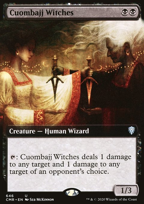 Cuombajj Witches (Extended Art) [Commander Legends]