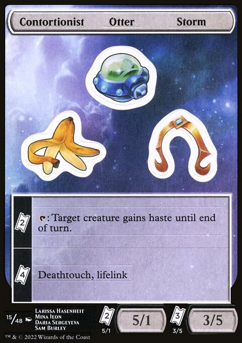 Contortionist Otter Storm [Unfinity Stickers]