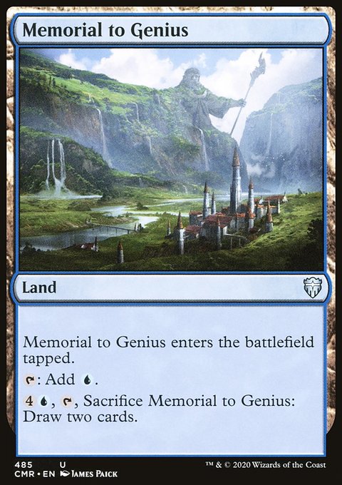 Memorial to Genius [Commander Legends]