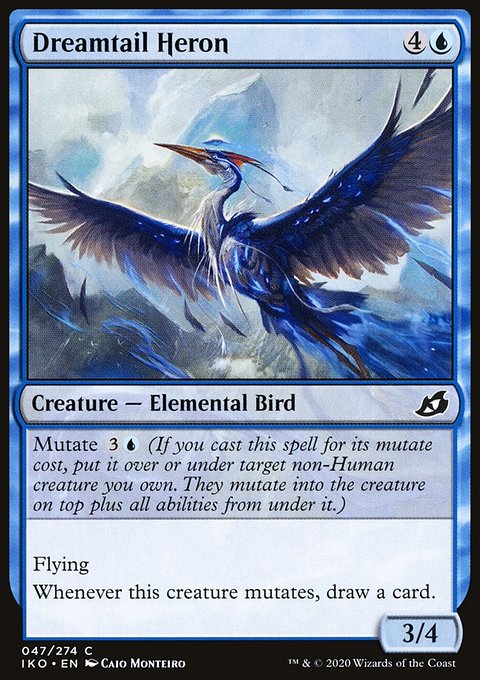 Dreamtail Heron [Ikoria: Lair of Behemoths]